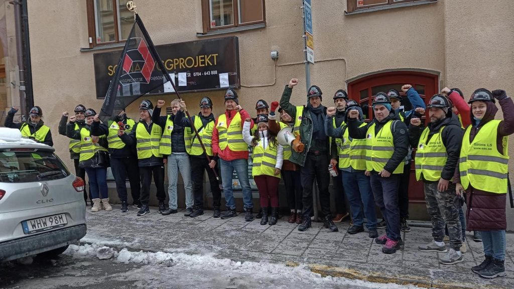 من تجركات النقابة الجديدة لعمال البناء - مصدر الصورة: فيسبوك
