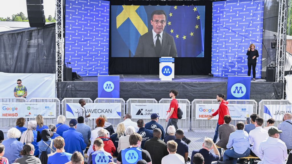 وزير العدل في أسبوع يارفا
Foto: Claudio Bresciani / TT