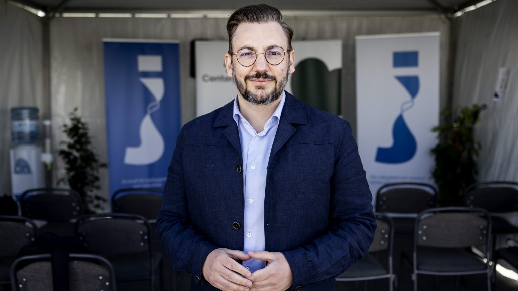 رئيس حزب الوسط محرم ديميروك في أسبوع يارفا
Foto: Christine Olsson / TT