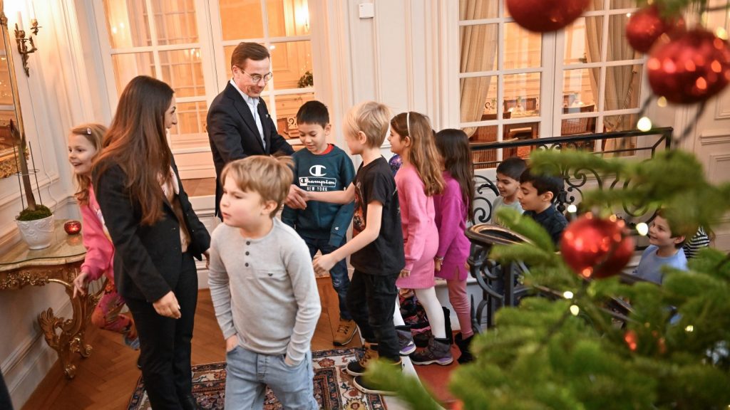 أولف كريسترشون في مناسبات مختلفة في قصر ساغيرشكا
Foto: Claudio Bresciani / TT