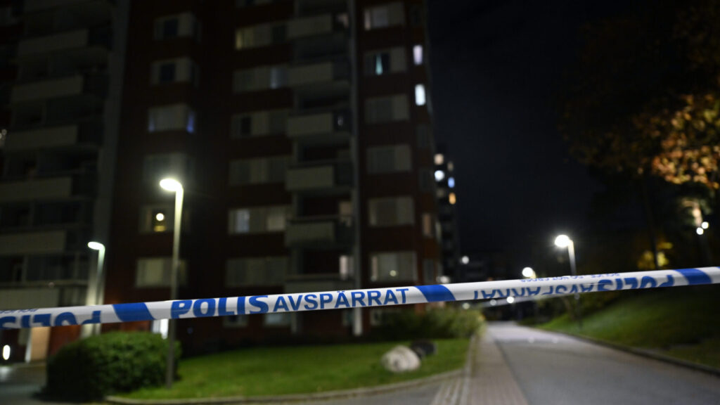 موقع الجريمة في أكالّا
Foto: Pontus Lundahl / TT