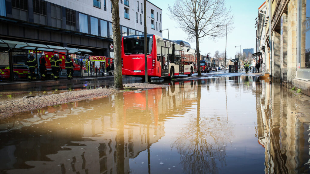 فيضان في يونشوبينغ
Foto: Mattias Landström