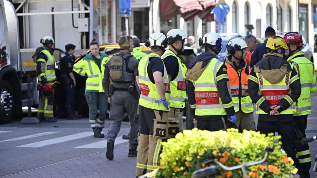 حادث التاكسي في مالمو
Foto: Johan Nilsson / TT