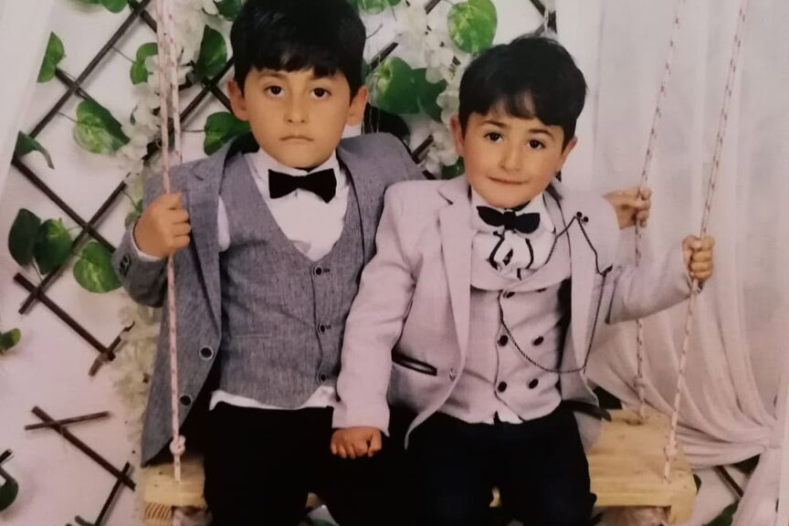 أبناء أخ مازن، أحد ضحايا الحرب على غزة