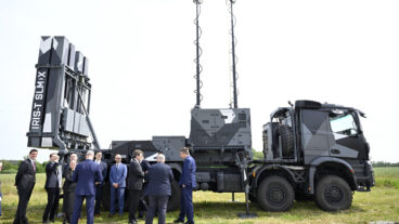 VISBY, SVERIGE 20250623
Een IRIS-T SLM, ett tyskt medeldistans luftvärnssystem vid Försvarsmaktens regemente P18 på Gotland.
Foto: Jessica Gow / TT / Kod 10070