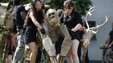 STOCKHOLM, SVERIGE 20250724
Konstprojektet the Herds i Skärholmen.
Foto: Pär Bäckström / TT / Kod 11900