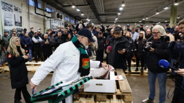 مزاد الكركند في يوتيبوري
Foto: Adam Ihse / TT