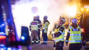 خدمات الإطفاء في المكن
Foto: Johan Nilsson / TT 