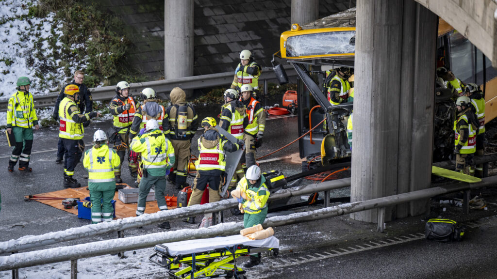 إصابات خطيرة في حادث باص بمدينة مالمو
Foto: Johan Nilsson / TT