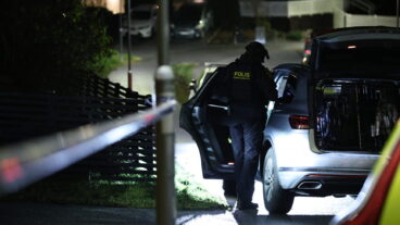 STOCKHOLM, SVERIGE 20251111
En explosion har inträffat vid ett radhus i Upplands Väsby, norr om Stockholm, natten mot tisdag. 
Foto: Caisa Rasmussen / TT / Kod 12150