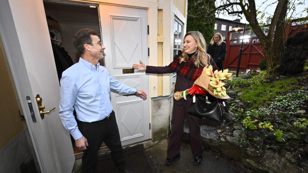 غداء يجمع رؤساء أحزاب تيدو في منزل كريسترشون
Foto: Christine Olsson / TT