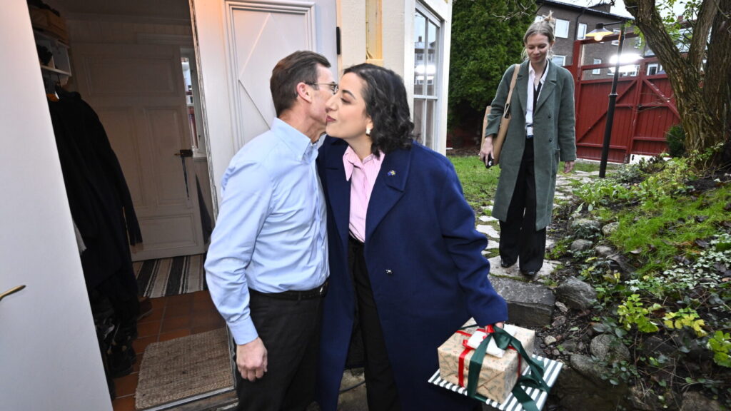 غداء يجمع رؤساء أحزاب تيدو في منزل كريسترشون
Foto: Christine Olsson / TT