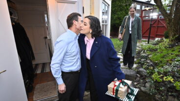 غداء يجمع رؤساء أحزاب تيدو في منزل كريسترشون
Foto: Christine Olsson / TT