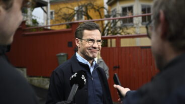 غداء يجمع رؤساء أحزاب تيدو في منزل كريسترشون
Foto: Christine Olsson / TT