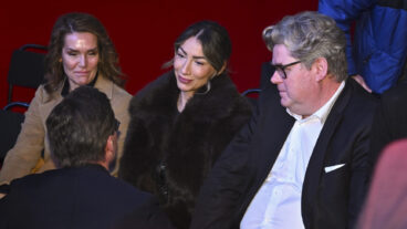 STOCKHOLM, SVERIGE 20260131
Aneta Demir, initiativtagare och syster till mördade Mikael Janicki och Sveriges justitieminister Gunnar Strömmer under antivåldsgalan "Det Räcker!",  en nationell samling för ett samhälle utan vapenvåld, på 3Arena under lördagen.
Foto: Claudio Bresciani / TT / Kod 10090