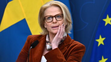 STOCKHOLM, SVERIGE 20260423
Finansminister Elisabeth Svantesson (M) under pressträff om de ekonomiska konsekvenserna av kriget i Iran och möjliga åtgärder framåt.
Foto: Claudio Bresciani / TT / Kod 10090