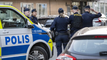 الشرطة في موقع الحادث

Foto: Johan Nilsson / TT 