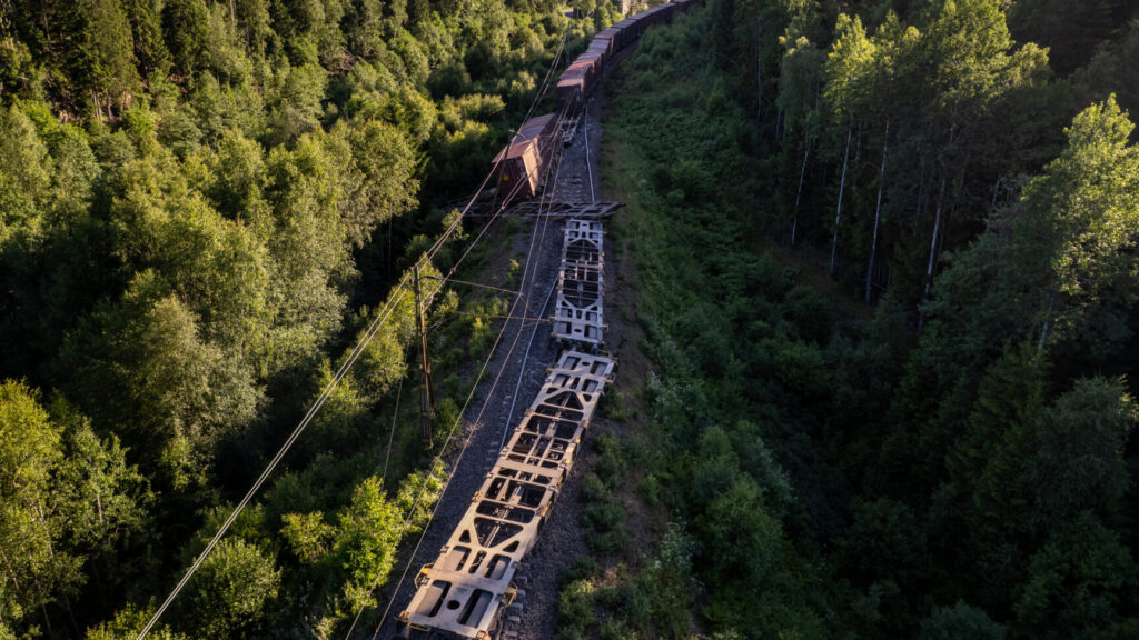 BOLLEBYGD 20260625
Ett godståg har spårat ur i Bollebygds kommun. Urspårningen stoppar tågtrafiken mellan Borås och Göteborg.
Foto Hanna Brunlöf/ TT kod 9200