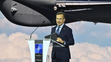 ANKARA, TURKIET 20260707
Statsminister Ulf Kristersson under ett forum för försvarsindustri inför Nato-toppmötet i Ankara, Turkiet.
Foto: Christine Olsson / TT / Kod 10430