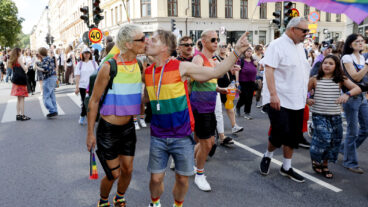 STOCKHOLM, SVERIGE 20260801
Prideparaden går från Norr Mälarstrand till Slussen under årets Stockholm Pride
Foto: Magnus Grimstedt / TT / Kod 11700