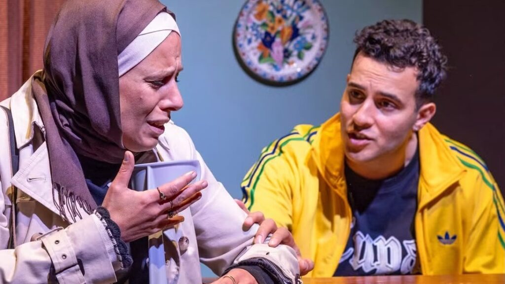 مسرحية "بينما نحن نحترق" في أوبسالا